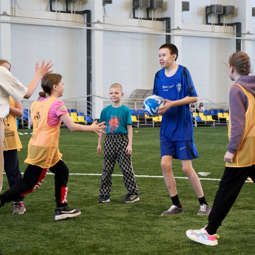 В Астане прошел фестиваль футбола для детей в рамках UEFA Grassroots Awards Winners 2023/24