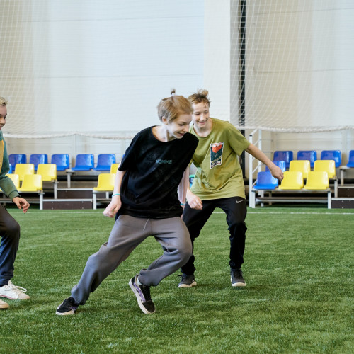 В Астане прошел фестиваль футбола для детей в рамках UEFA Grassroots Awards Winners 2023/24