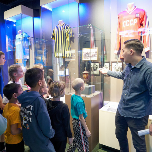 В Астане прошел фестиваль футбола для детей в рамках UEFA Grassroots Awards Winners 2023/24