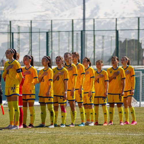 Женская сборная Казахстана U-17 уступила Боснии и Герцеговине
