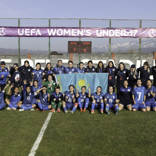 Kazakhstan WU-17 vs Armenia WU-17 Photos