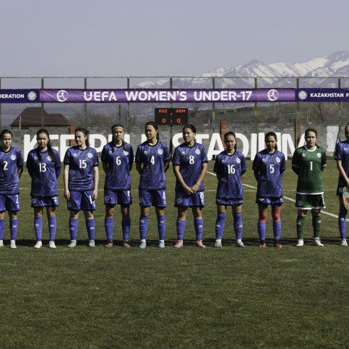 Kazakhstan WU-17 vs Armenia WU-17 Photos