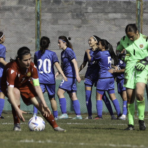 Kazakhstan WU-17 vs Armenia WU-17 Photos