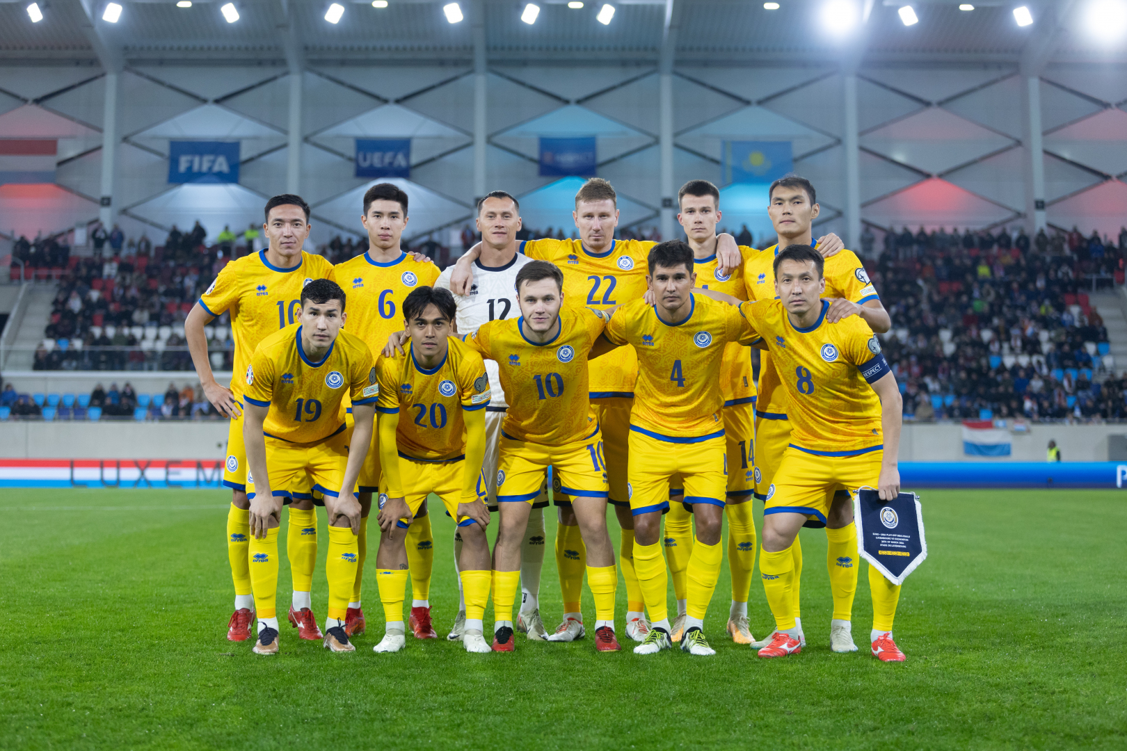 Kazakhstan loses to Luxembourg
