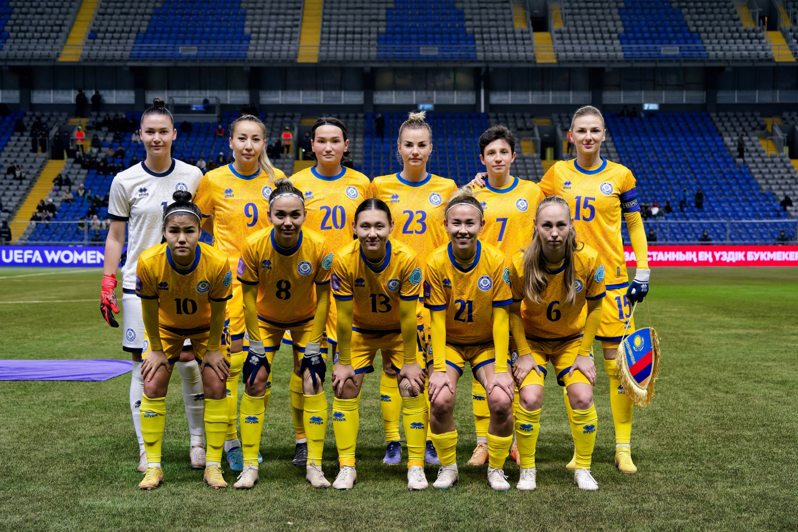 Kazakhstan Women's Team's Squad for Euro 2025