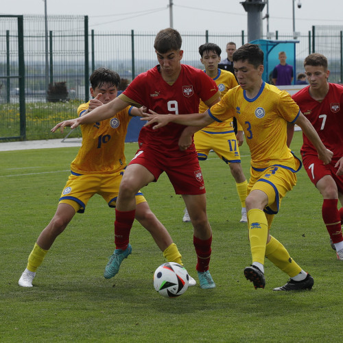 Сербия U-17 – Қазақстан U-17 матчынан фоторепортаж