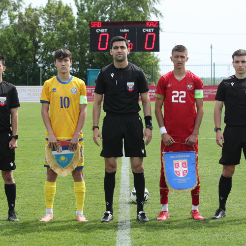Сербия U-17 – Қазақстан U-17 матчынан фоторепортаж