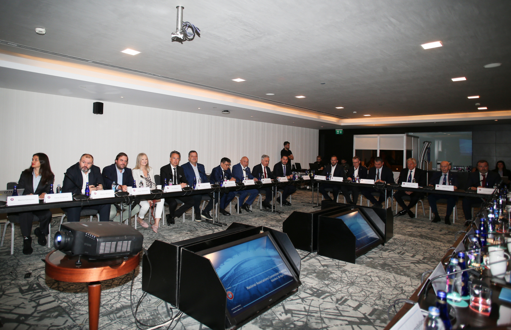 KFF President took part in the UEFA meeting