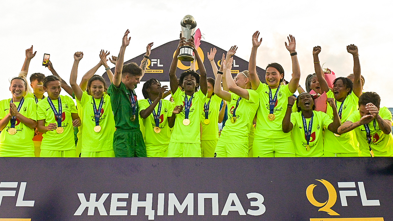 Strength, passion, women's football: opening up new horizons
