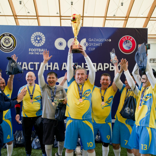 Walking Football-дан «Астана аңыздары» турнирі өтті