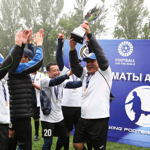 Алматыда Walking Football-дан екінші турнир өтті