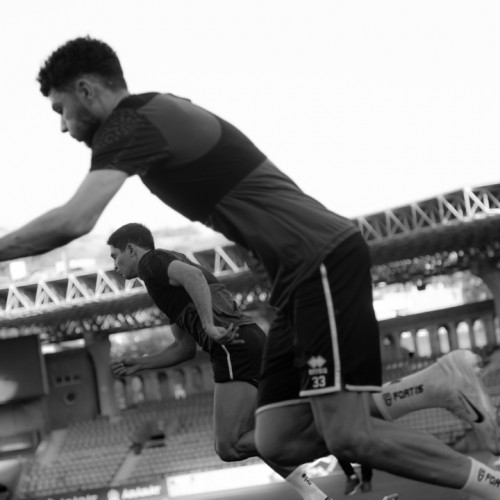 Pre-match training session of the Kazakhstan national team in Yerevan