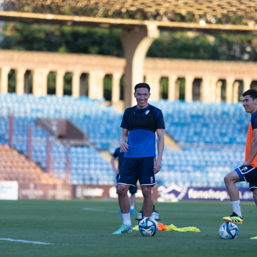 Pre-match training session of the Kazakhstan national team in Yerevan