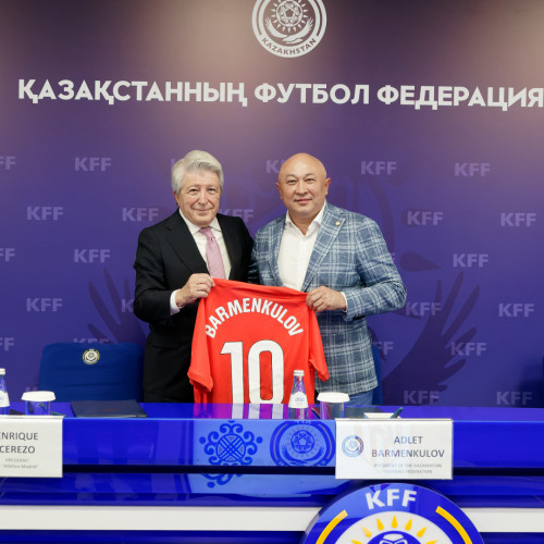 KFF signs memorandum with Atlético de Madrid S.A.D