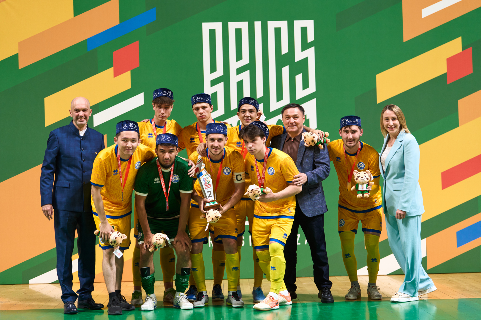 Phygital Football-дан Қазақстан құрамасы БРИКС ойындарының күміс жүлдегері атанды