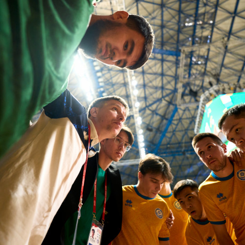 Фоторепортаж со матчей сборной Казахстана по Phygital Football на Играх БРИКС