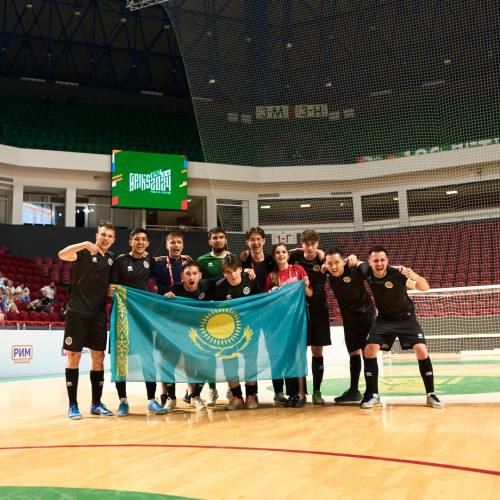 Фоторепортаж со матчей сборной Казахстана по Phygital Football на Играх БРИКС