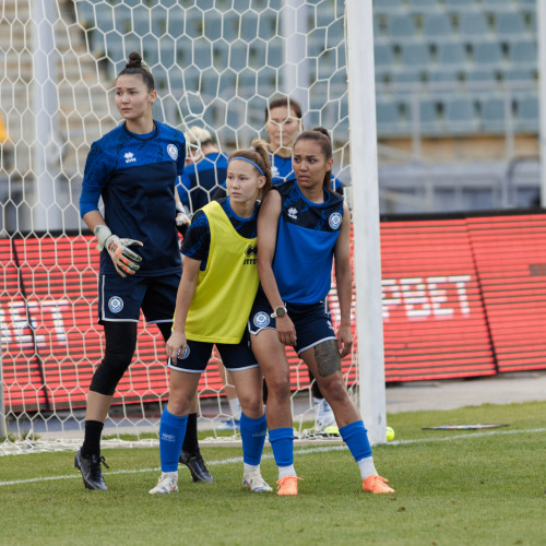 Pre-match training session