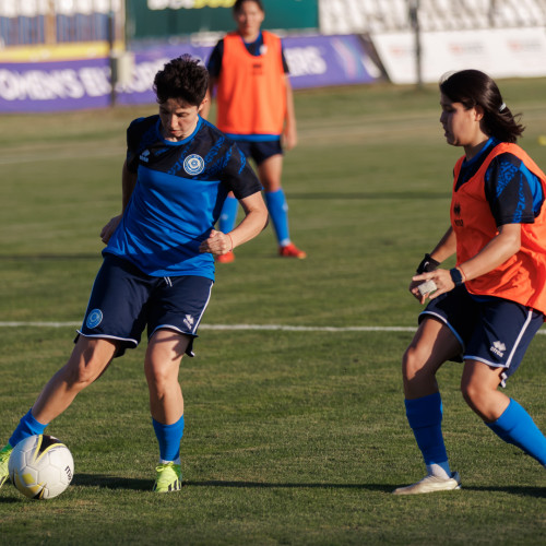 Kazakhstan women's team held pre-match training in Sofia