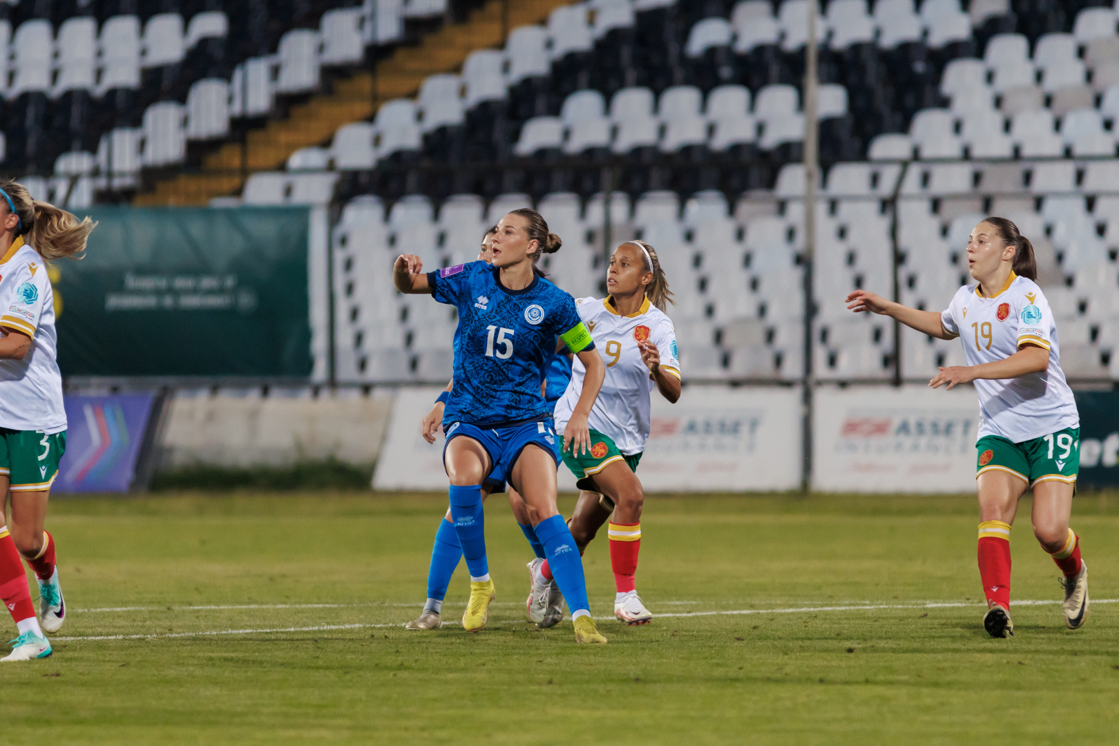 Kazakhstan women's team ties against Bulgaria