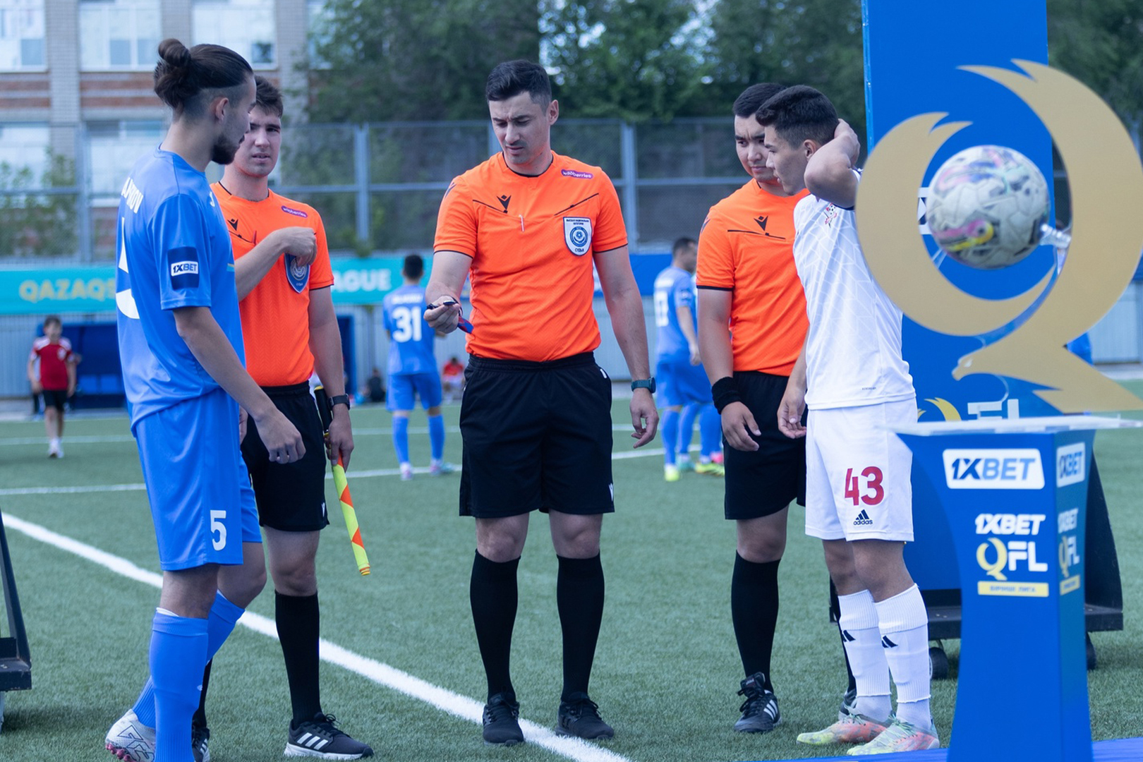 1XBET QFL Бірінші лиганың XVII турына төрешілер мен инспекторларды тағайындау