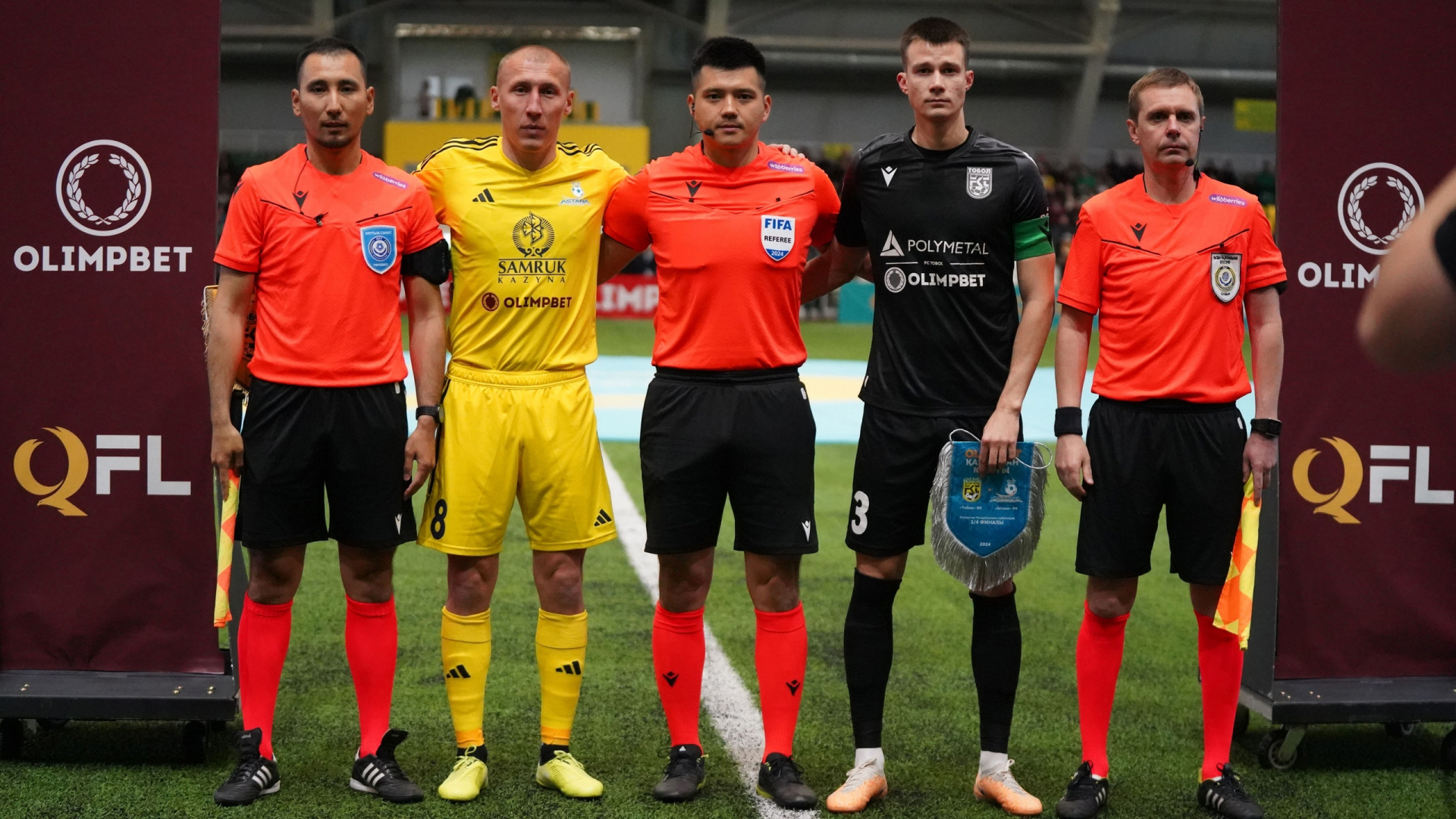 2024 OLIMPBET QFL Match Officials