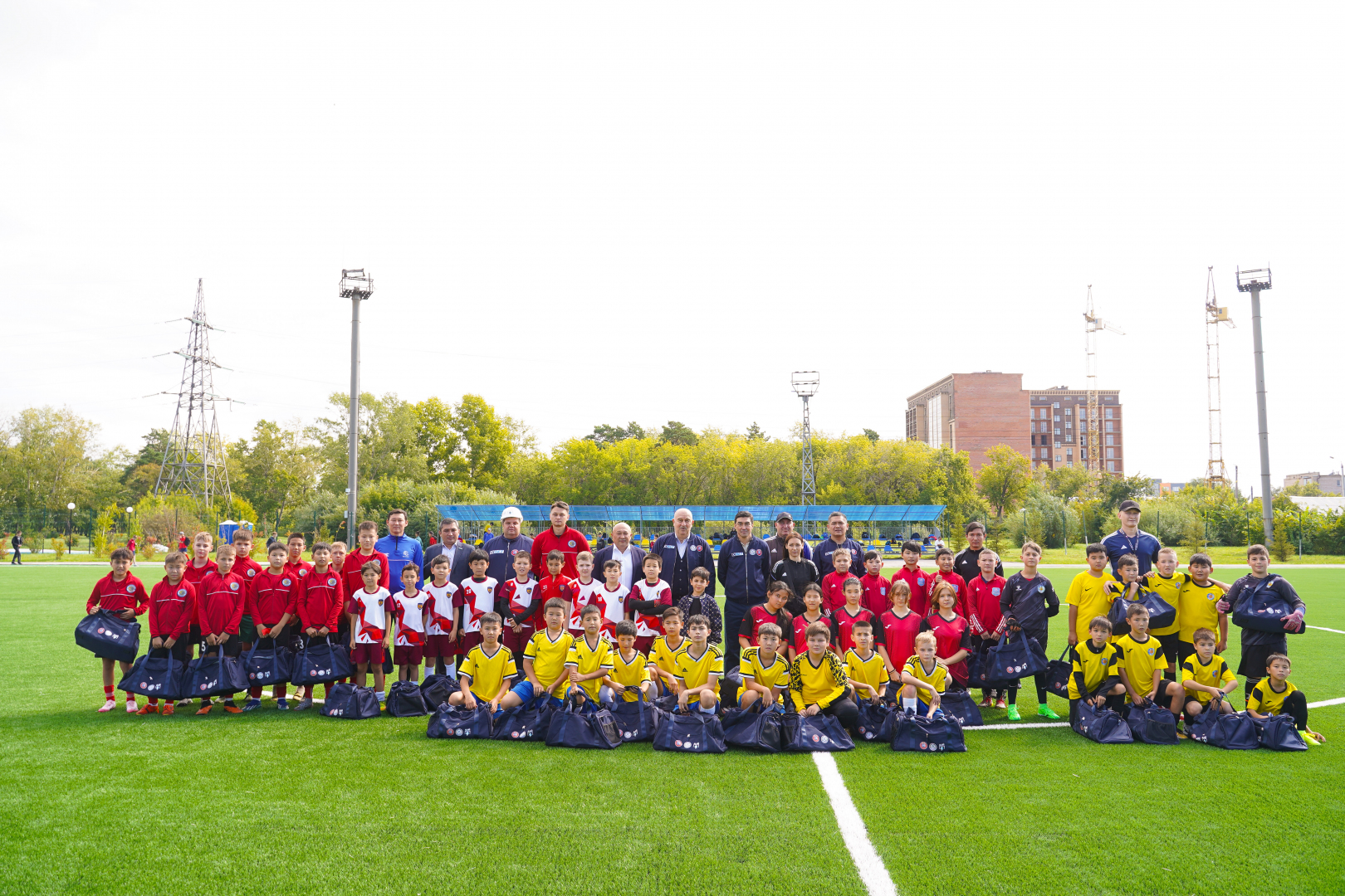 Project ALAÑ: a renovated football field in Petropavl