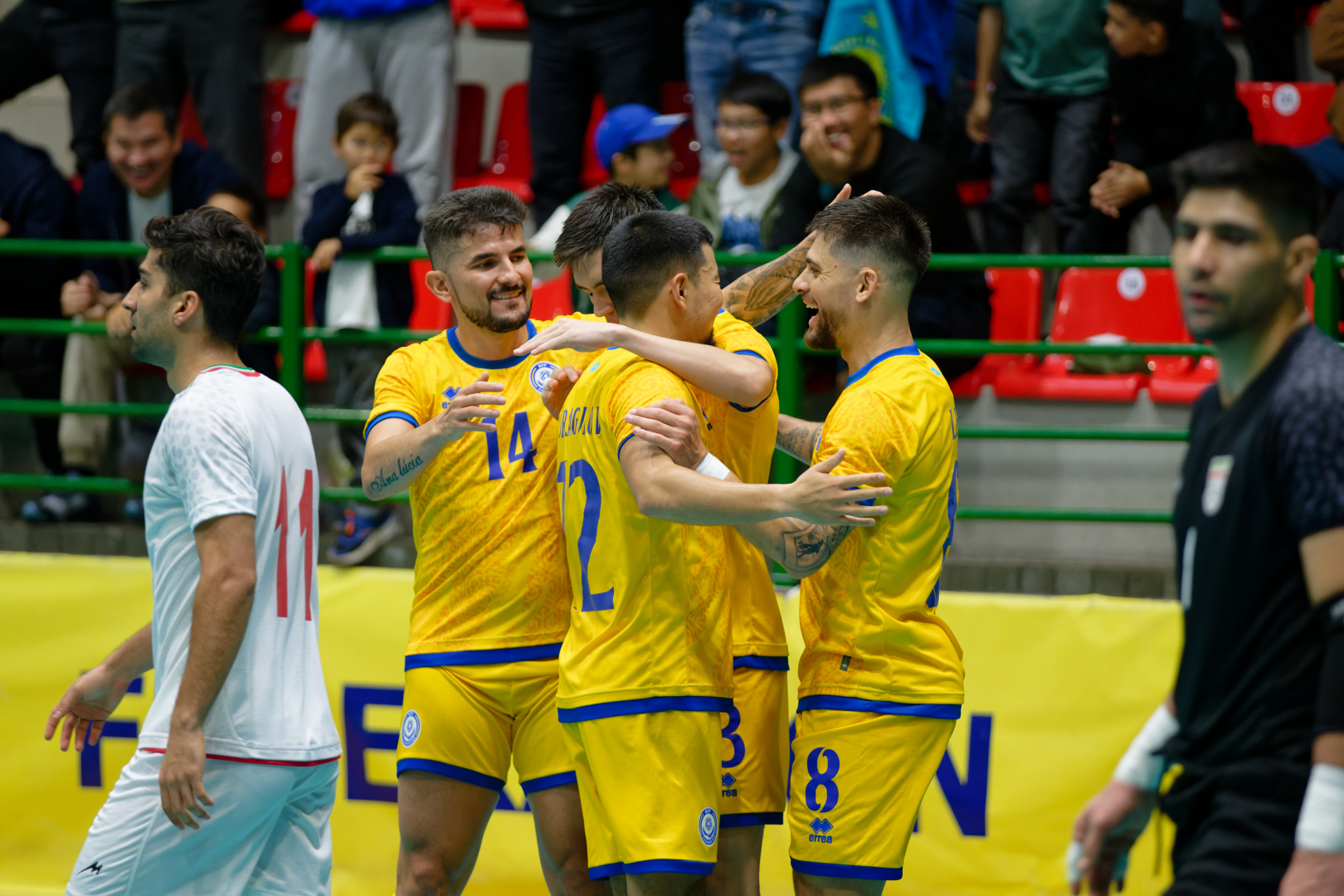 Kazakhstan defeates Iran in friendly match