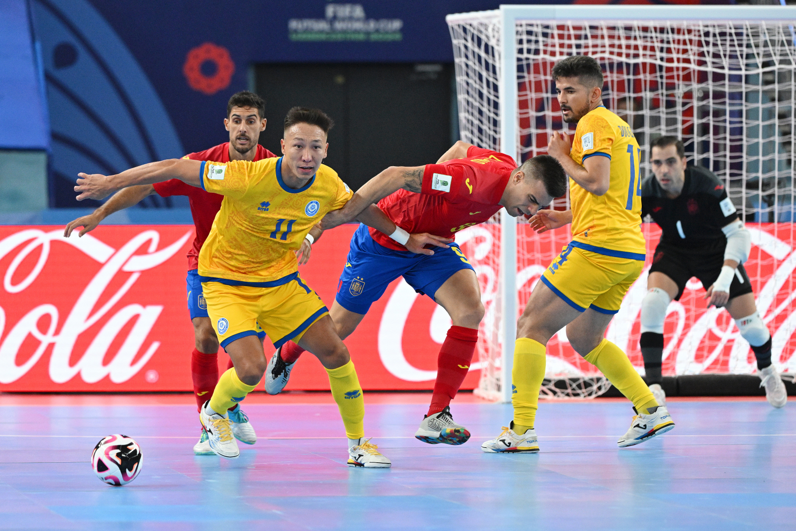 Kazakhstan tied with Spain