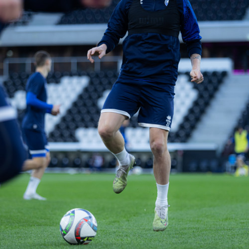 Pre-match training session of Kazakhstan national team