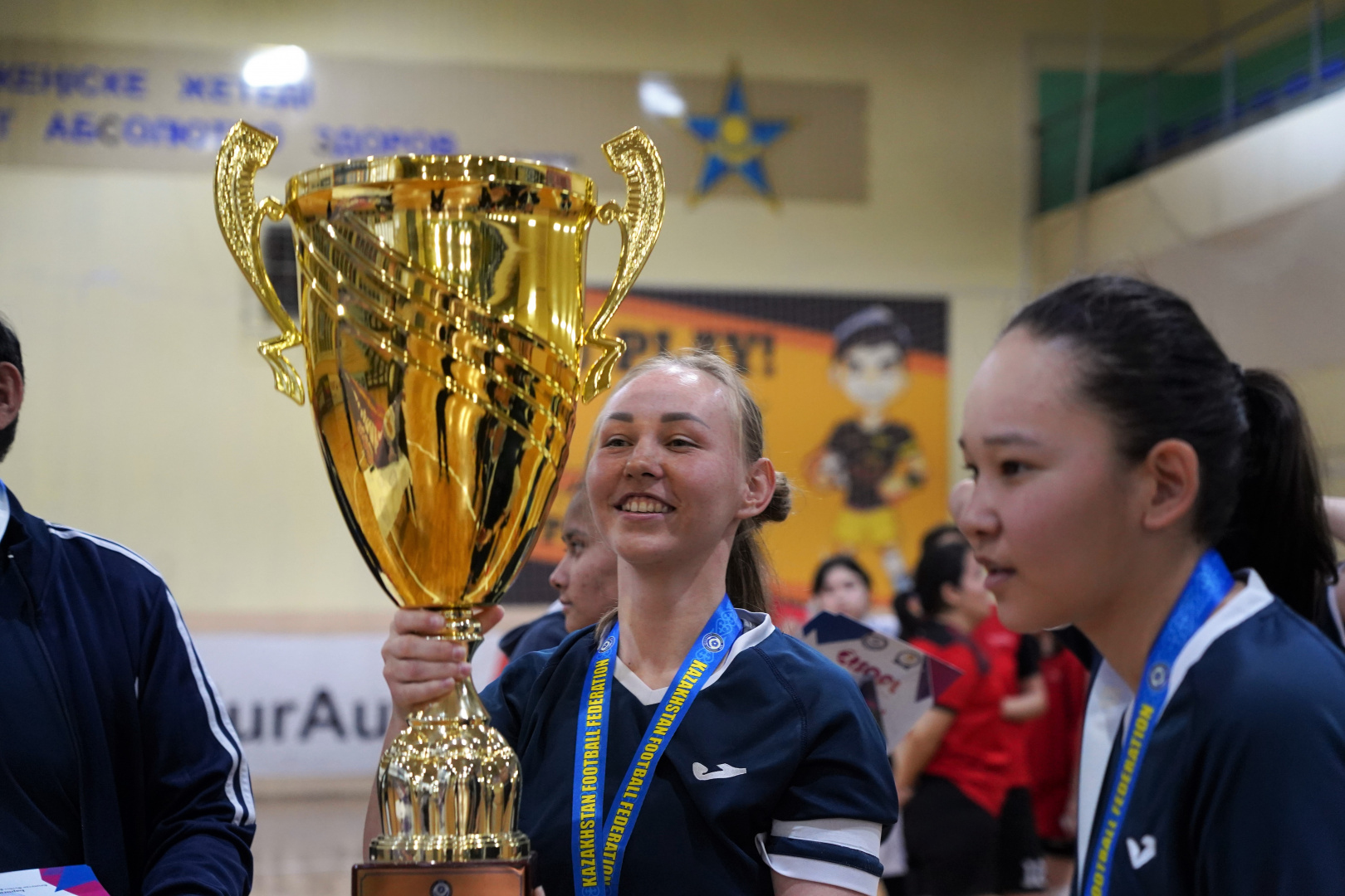 Стартовала казахстанская студенческая девичья лига футзала-2024