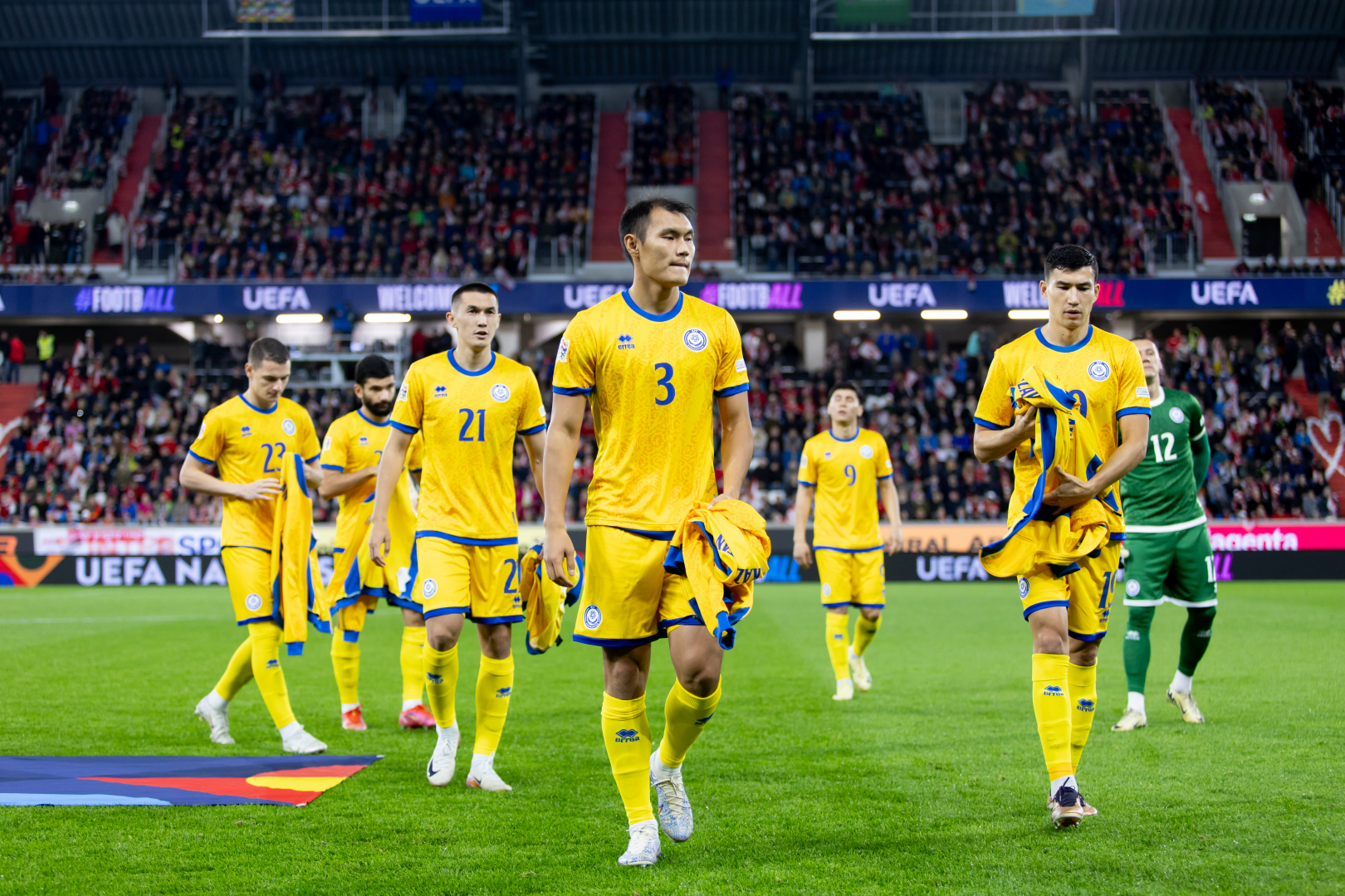 Final squad for the matches against Austria and Norway
