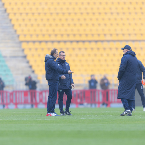 Photos from pre-match training session in Almaty