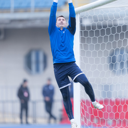 Photos from pre-match training session in Almaty