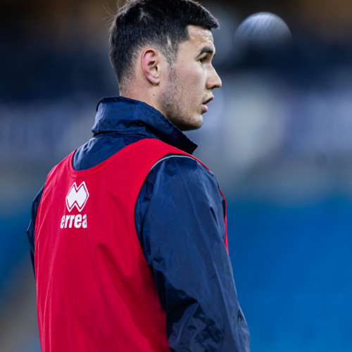 Pre-match training session in Oslo