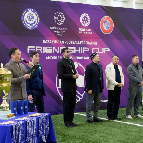 Football tournament among representatives of religious denominations takes place in Astana