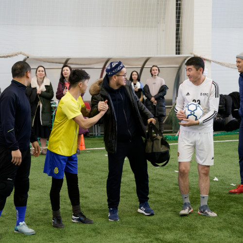 Football tournament among representatives of religious denominations takes place in Astana