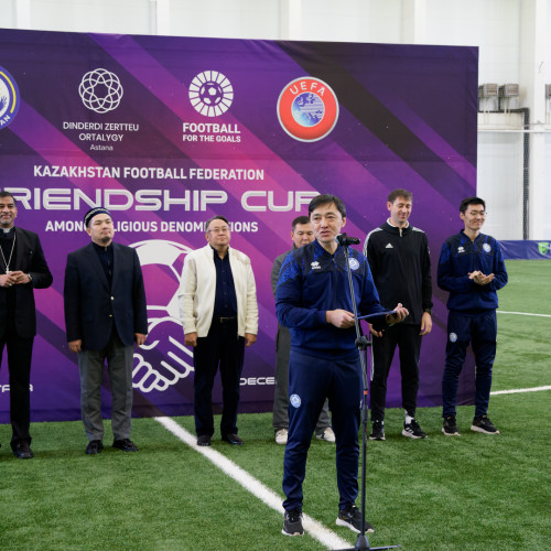 Football tournament among representatives of religious denominations takes place in Astana