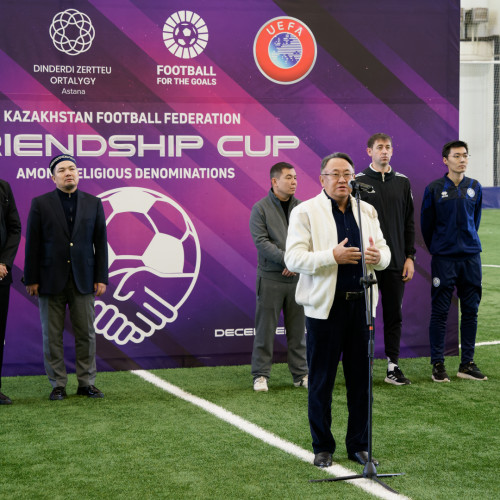 Football tournament among representatives of religious denominations takes place in Astana