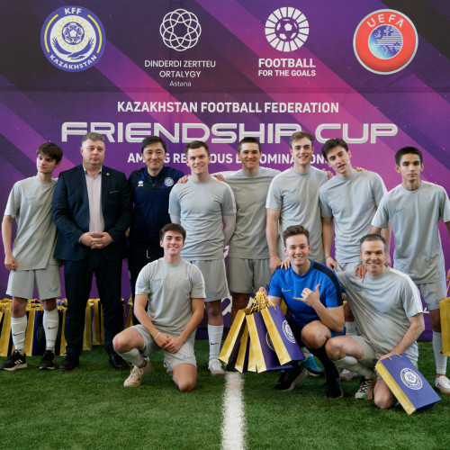 Football tournament among representatives of religious denominations takes place in Astana