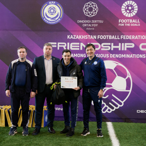 Football tournament among representatives of religious denominations takes place in Astana