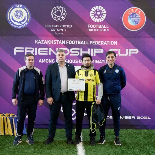 Football tournament among representatives of religious denominations takes place in Astana