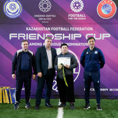 Football tournament among representatives of religious denominations takes place in Astana