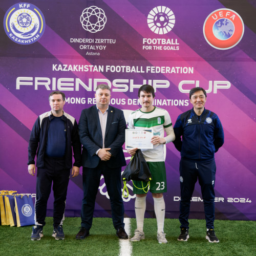 Football tournament among representatives of religious denominations takes place in Astana