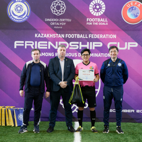 Football tournament among representatives of religious denominations takes place in Astana