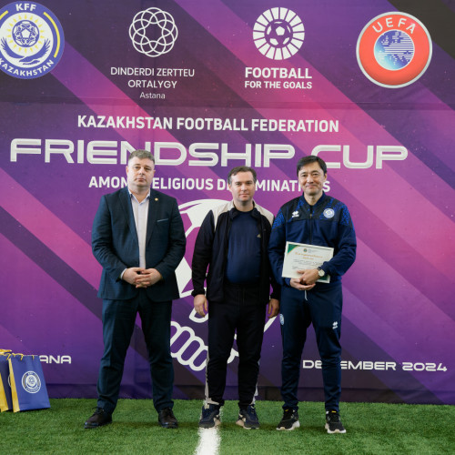 Football tournament among representatives of religious denominations takes place in Astana