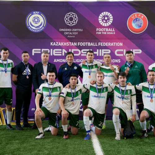 Football tournament among representatives of religious denominations takes place in Astana