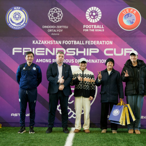 Football tournament among representatives of religious denominations takes place in Astana