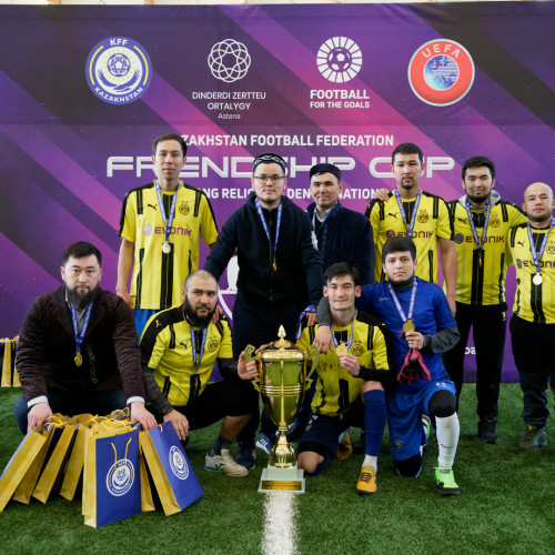 Football tournament among representatives of religious denominations takes place in Astana