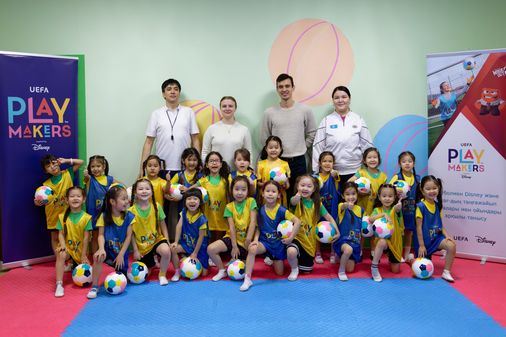 Playmakers project continues in Astana